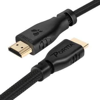 Portta HDMI 1.4高清線體驗 從客廳到會議室，一根線串起數字生活